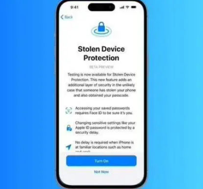 柳北苹果授权维修店分享被盗设备保护功能开启方法 